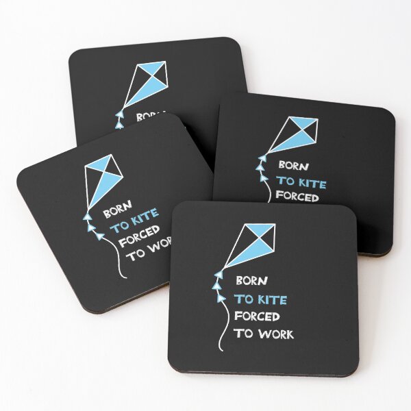 Item preview, Born To Kite Forced To Work - Kite Lovers  designed and sold by MerchSpot.