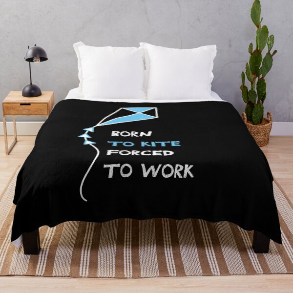 Item preview, Born To Kite Forced To Work - Kite Lovers designed and sold by MerchSpot.