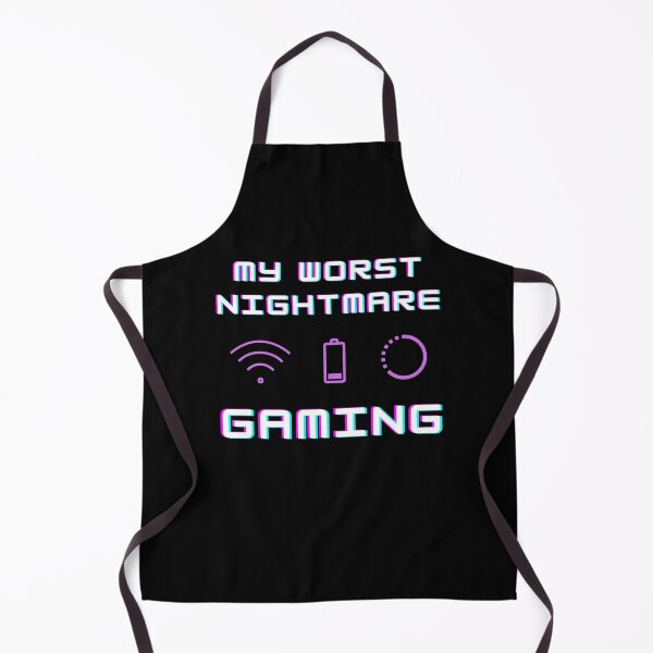 Item preview, My Worst Nightmare Gaming - Cool And Funny Illustration For Gamers & Gaming Lovers designed and sold by anassrida.