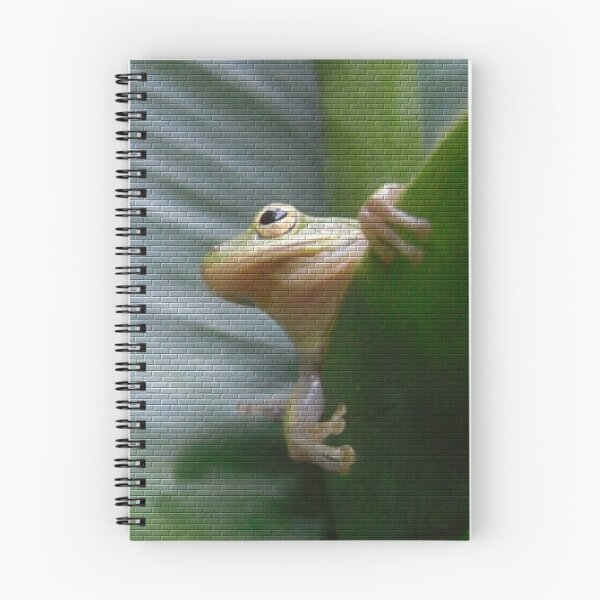 Item preview, Pseudomurals 00023 (Green Frog on Canna Lily) designed and sold by CleanWIP.