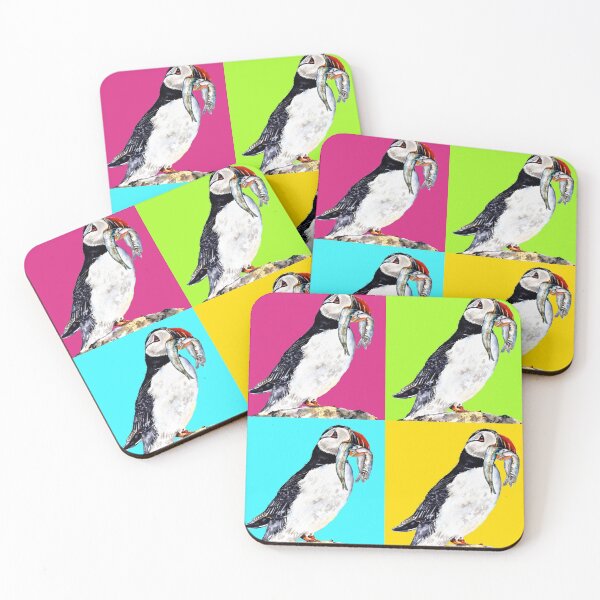 Item preview, Colourful Puffins designed and sold by PaulineMerritt.