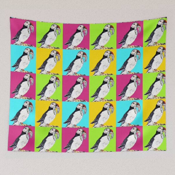 Item preview, Colourful Puffins designed and sold by PaulineMerritt.