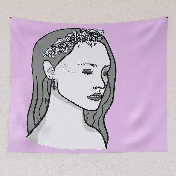 Item preview, Strong Tiara Flower Crown Lady  designed and sold by Lozzie Eliza Designs.