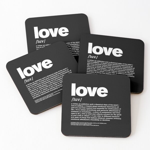 Item preview, Defining LOVE in black designed and sold by Colli13.