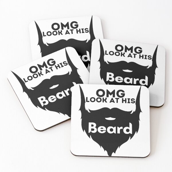 Item preview, Oh my god Becky look at his beard- she wants the beared - funny gift for bearded designed and sold by PIXEcompany.