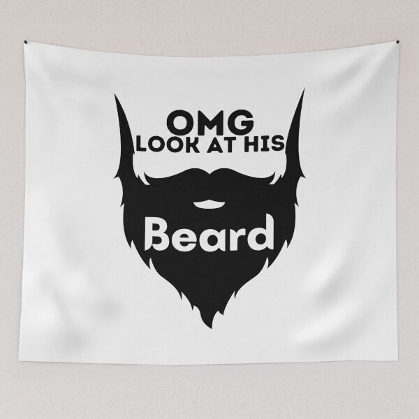 Item preview, Oh my god Becky look at his beard- she wants the beared - funny gift for bearded designed and sold by PIXEcompany.