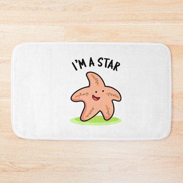Item preview, I'm A Star Funny Starfish Puns  designed and sold by punnybone.