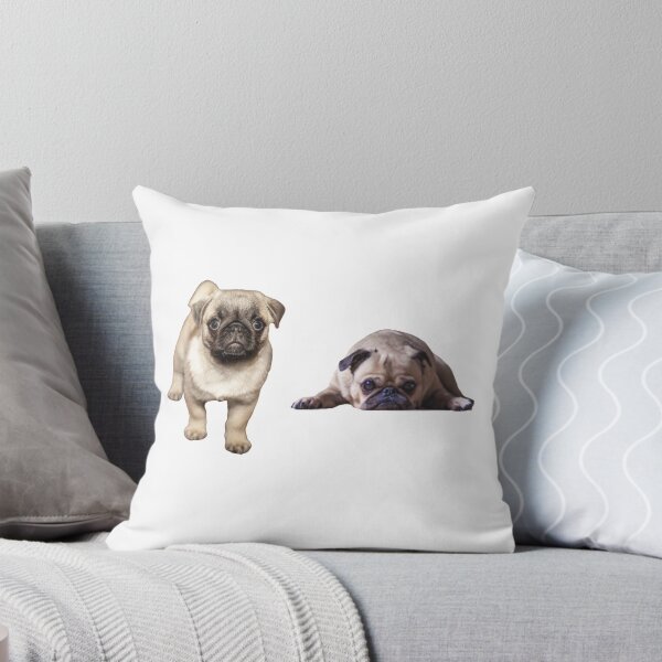 Item preview, lovely two brown pugs designed and sold by Arun Fernando.