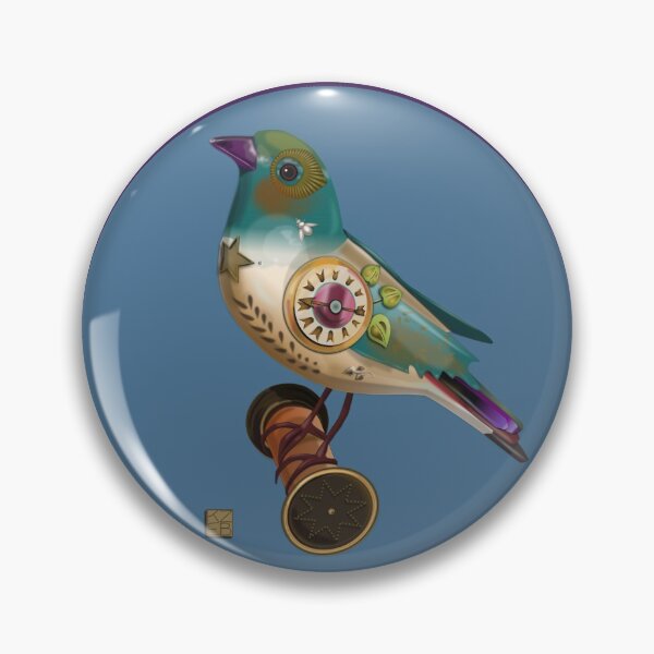 Item preview, Copy of Clockwork Bird (Blue Circle) designed and sold by Krizena.