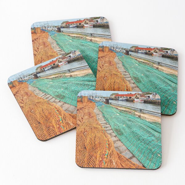 Item preview, Fishing Nets, Scotland, UK designed and sold by MLP Fine Art.