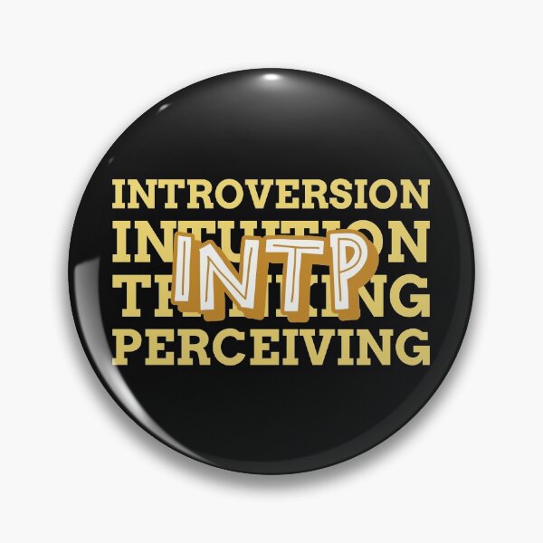 Artikelvorschau, INTP Introversion Intuition Thinking Perceiving Design entworfen und verkauft von mymerchfactory.