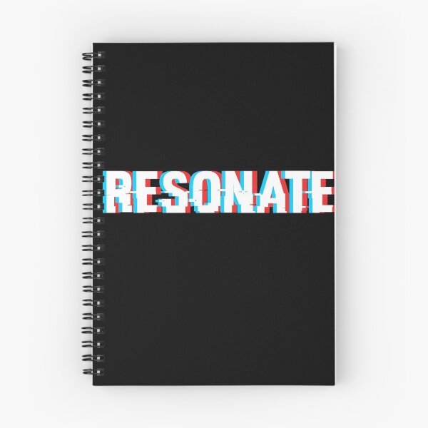 Item preview, RESONATE Glitched Text (Cyan & Red) designed and sold by Suicune1000.