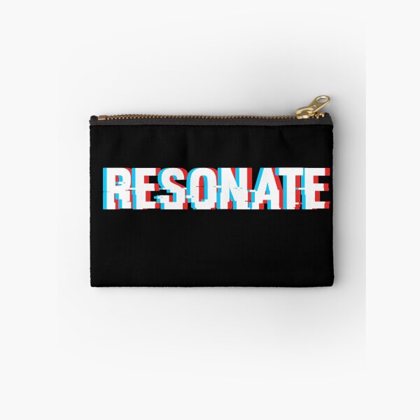 Item preview, RESONATE Glitched Text (Cyan & Red) designed and sold by Suicune1000.
