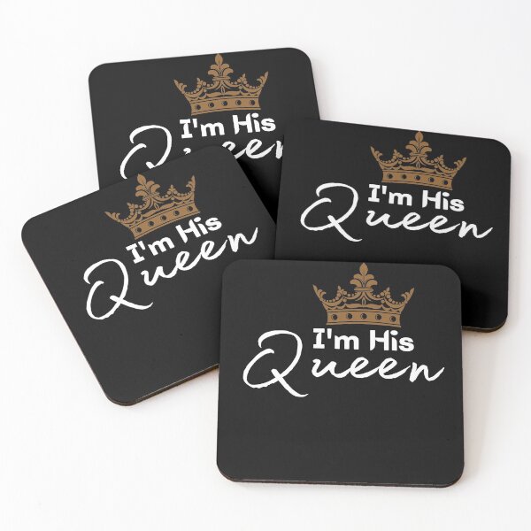 Item preview, I'm His Queen Couple-best gift for her-love idea designed and sold by PIXEcompany.