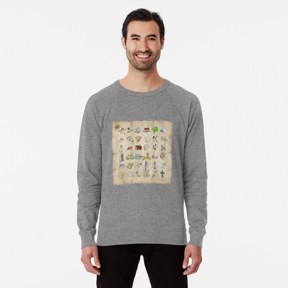 Item preview, Lightweight Sweatshirt designed and sold by TheMaverickSage.