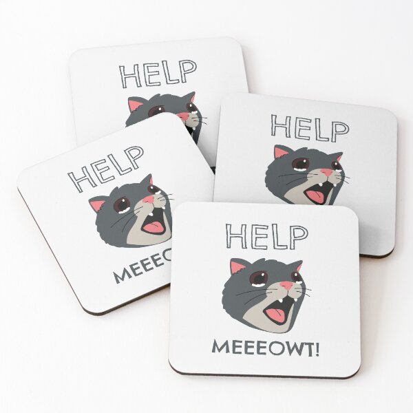 Item preview, Help Meeeowt designed and sold by Bratak.