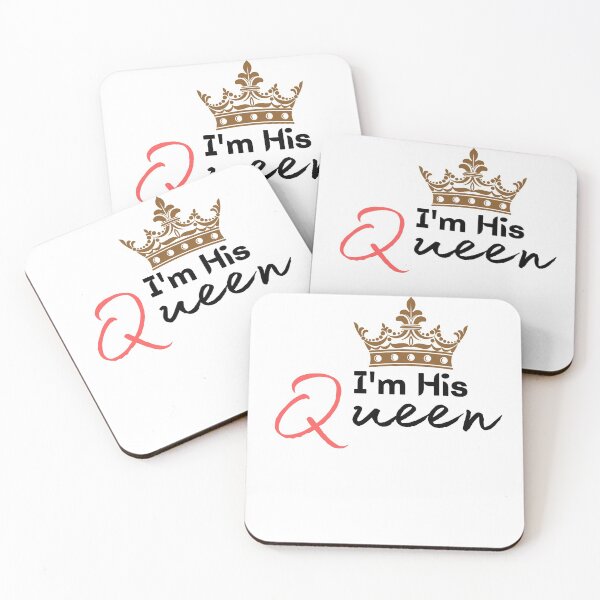 Item preview, I'm His Queen Couple-best gift for her-love idea designed and sold by PIXEcompany.