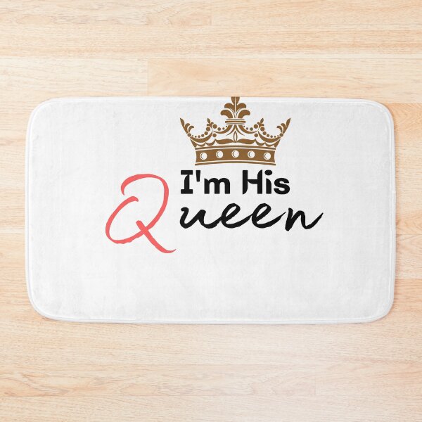 Item preview, I'm His Queen Couple-best gift for her-love idea designed and sold by PIXEcompany.