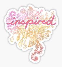 Inspired Sticker