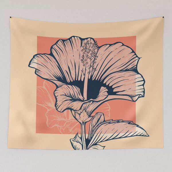 Item preview, hibiscus blooming designed and sold by Rômulo Queiroz.