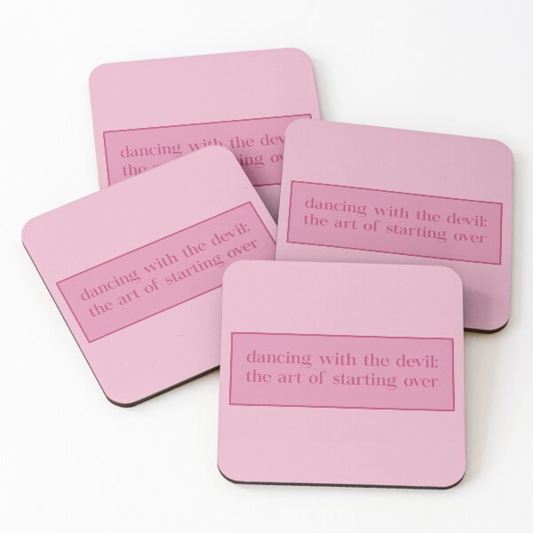 Item preview, dancing with the devil: the art of starting over (pink version) designed and sold by vbsartwork.