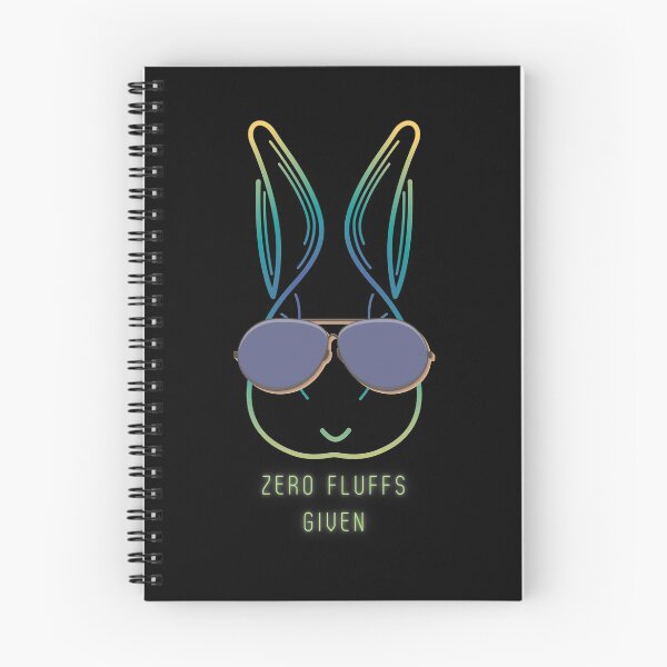 Item preview, Zero Fluffs Given - Cool Funny Bunny designed and sold by Imemewell.
