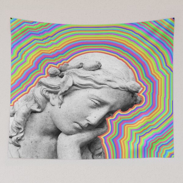 Item preview, Psychedelic statue stripes  designed and sold by Lieev.