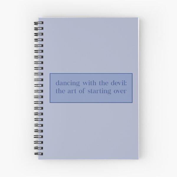 Item preview, dancing with the devil: the art of starting over (blue version) designed and sold by vbsartwork.