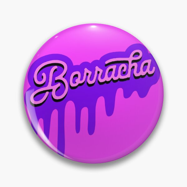 Item preview, Borracha Drunk in Spanish Dripping Cursive Letters designed and sold by TheCraftyDrunkCo.