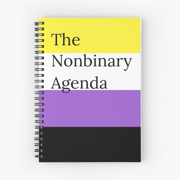 Item preview, The Nonbinary Agenda designed and sold by UnicornPeeps.