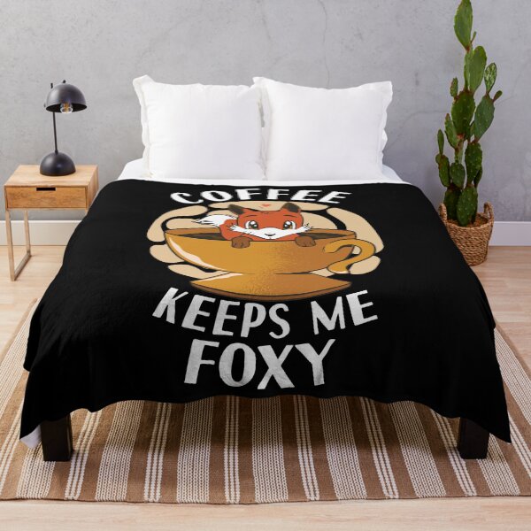 Item preview, Coffee Keeps Me Foxy designed and sold by Frosty1489.