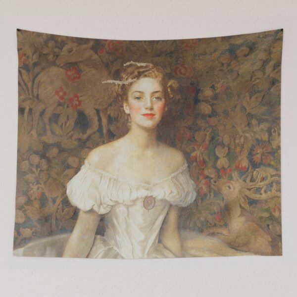 Item preview, portrait of elizabeth witts - Frank Cadogan Cowper designed and sold by Vintage Designs +.