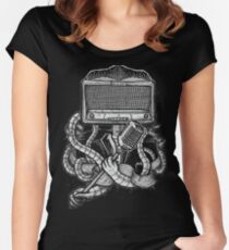 Robot Rock Women's Fitted Scoop T-Shirt