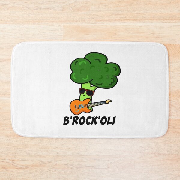Item preview, B-Rock-Oli Funny Rocker Broccoli Puns  designed and sold by punnybone.