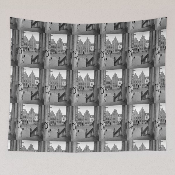 Item preview, View from Damme Town Hall, Flanders, Belgium designed and sold by Imladris01.