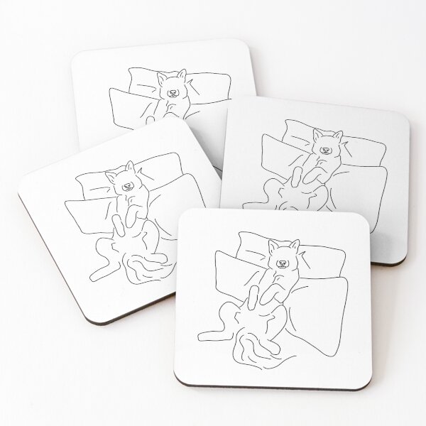 Item preview, Shepherd Dog On The Bed Art designed and sold by AelooPaws.