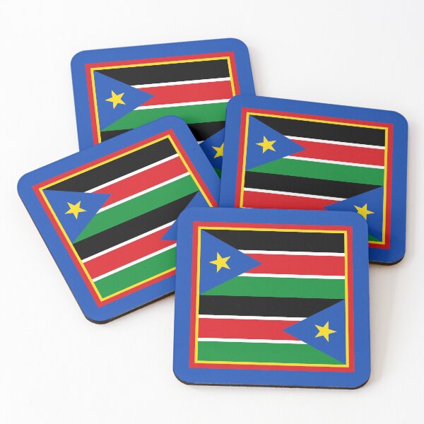 Item preview, South Sudan Flag Gifts, Masks, Stickers & Products designed and sold by mpodger.