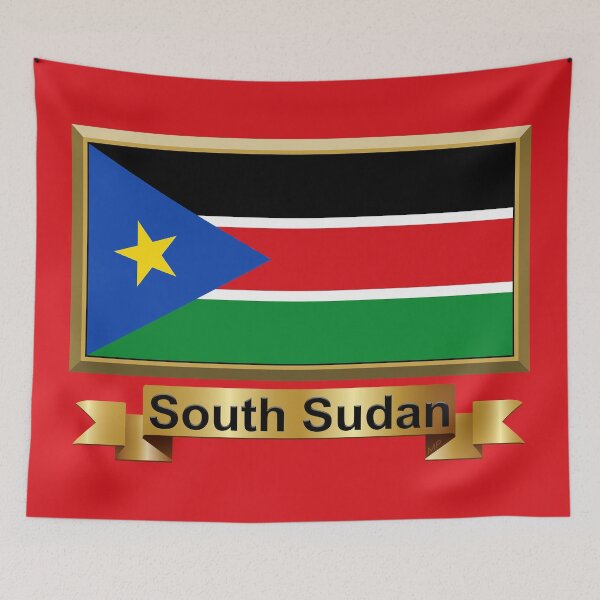Item preview, South Sudan Flag Gifts, Masks, Stickers & Products designed and sold by mpodger.