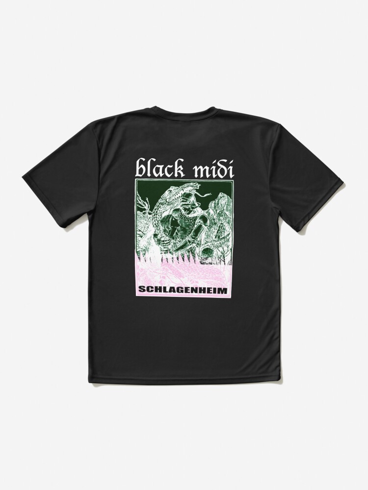 Black Midi Schlagenheim Album Art Math Rock T-Shirt | Death