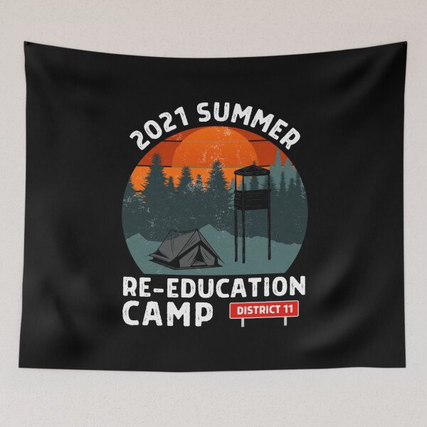 Item preview, 2021 Summer Re Education Camp Department Of Homeland Security designed and sold by Marry1102.