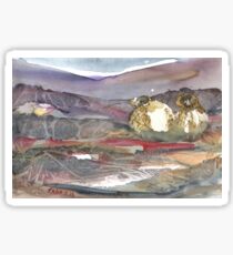 Grazing, Lochindorb 3, Scotland Sticker