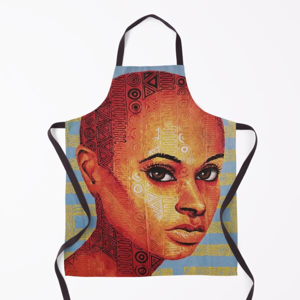 Item preview, Yellow and blue portrait designed and sold by khalaijimase.