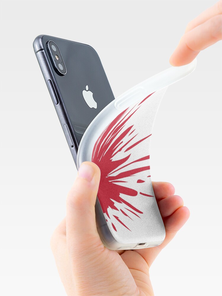 Alternate view of Blood Spatter iPhone Case