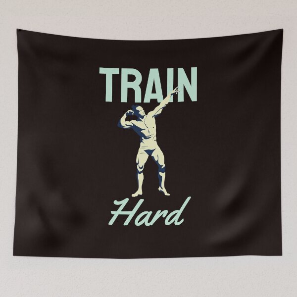 Item preview, TRAIN HARD designed and sold by teemaker24.