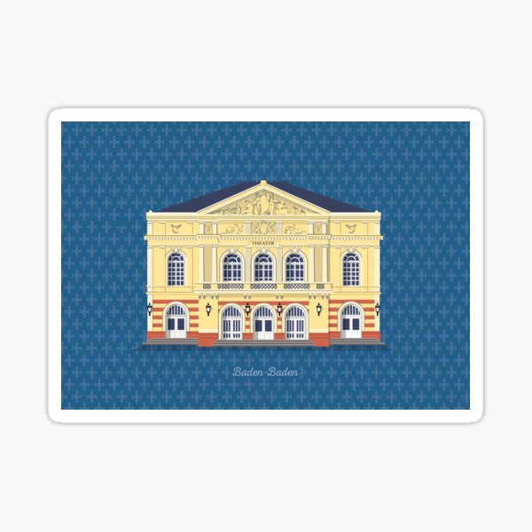 Baden-Baden, Theater Sticker