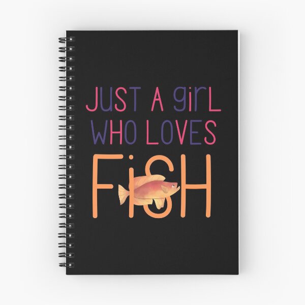 Item preview, Just a Girl Who Loves Fish Very Cute Gift for Fish Owners and Fish Lovers designed and sold by Nathalie Aynié.