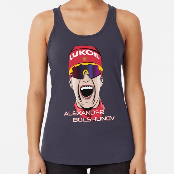 Alexander "The Great" Bolshunov Racerback Tank Top