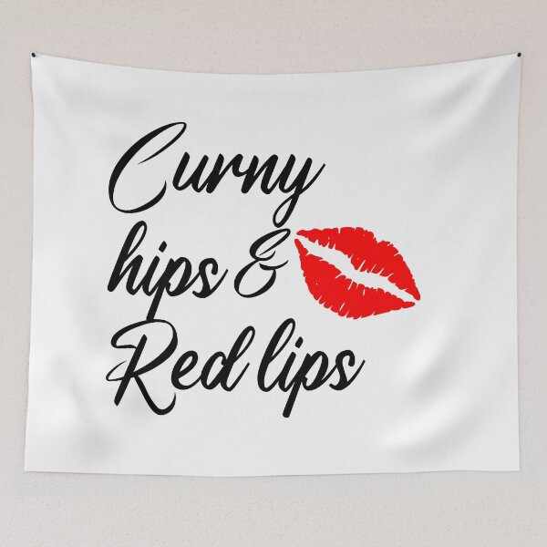 Item preview, Curvey hips and red lips  designed and sold by Rehaaam.