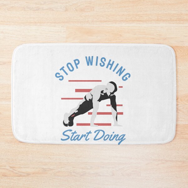 Item preview, STOP WISHING START DOING designed and sold by teemaker24.