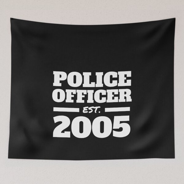 Item preview, Police Officer Est. 2005 designed and sold by Click-Like.
